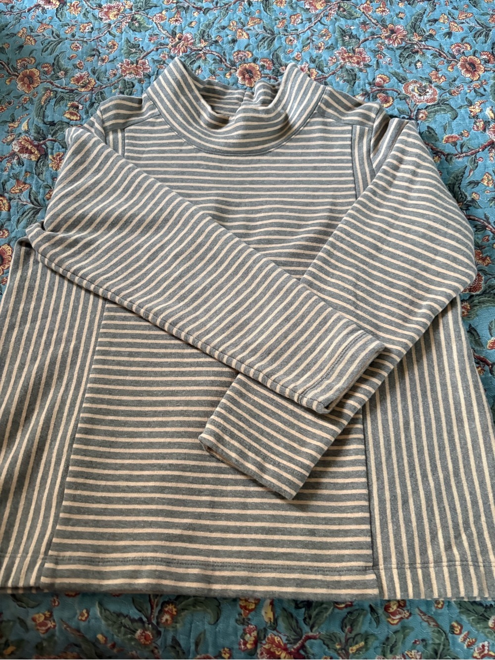 J. Jill stripped sweatshirt